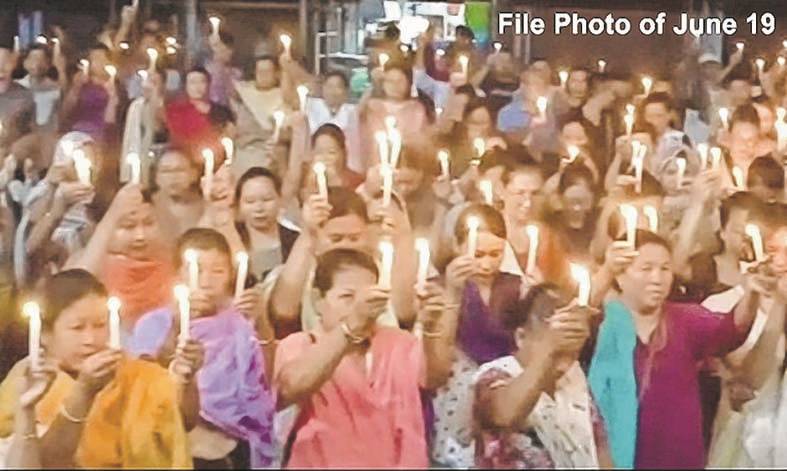 Arrest Leilon Vaiphei chief : NWU to NIA DG